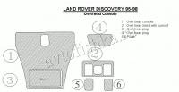 Декоративные накладки салона Land Rover Discovery 1995-1998 Overhead